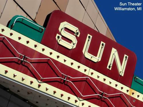 Sun Theatre - Marquee From Gary Lewis (newer photo)